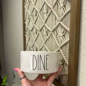 Rae Dunn “DINE” Pet Food Bowl